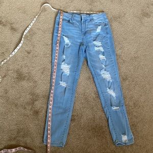 Torn jeans